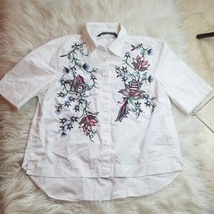 Zara button down shirt